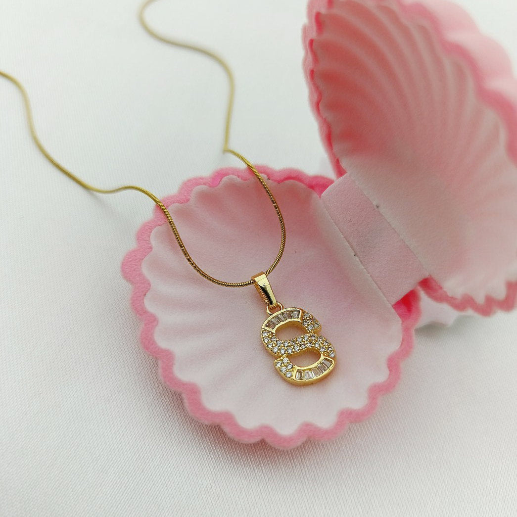 Glam Letter Necklace