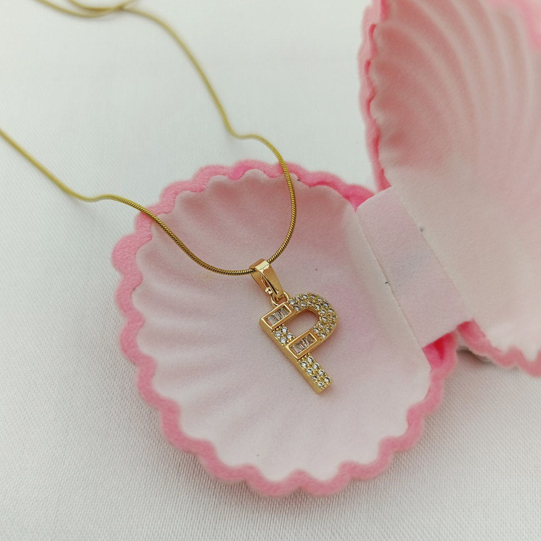 Glam Letter Necklace