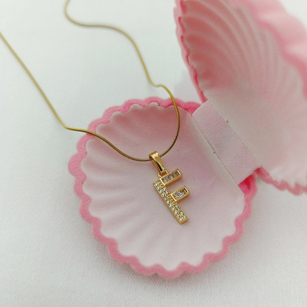 Glam Letter Necklace