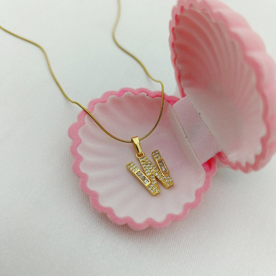 Glam Letter Necklace