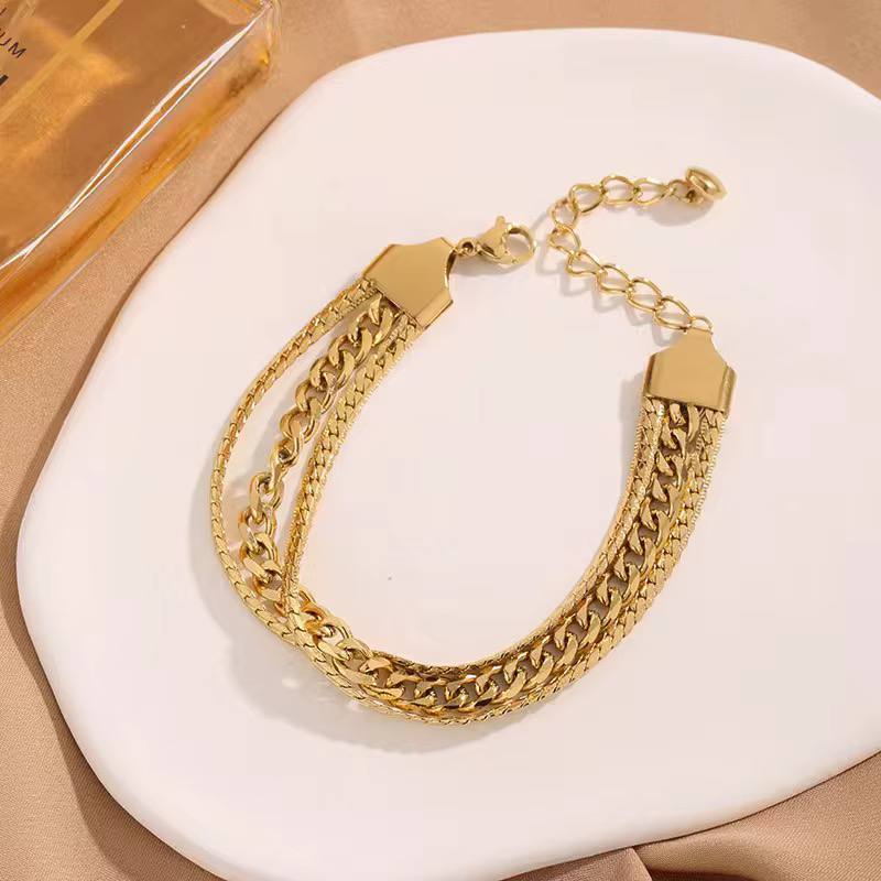 Soft Layered Bracelet