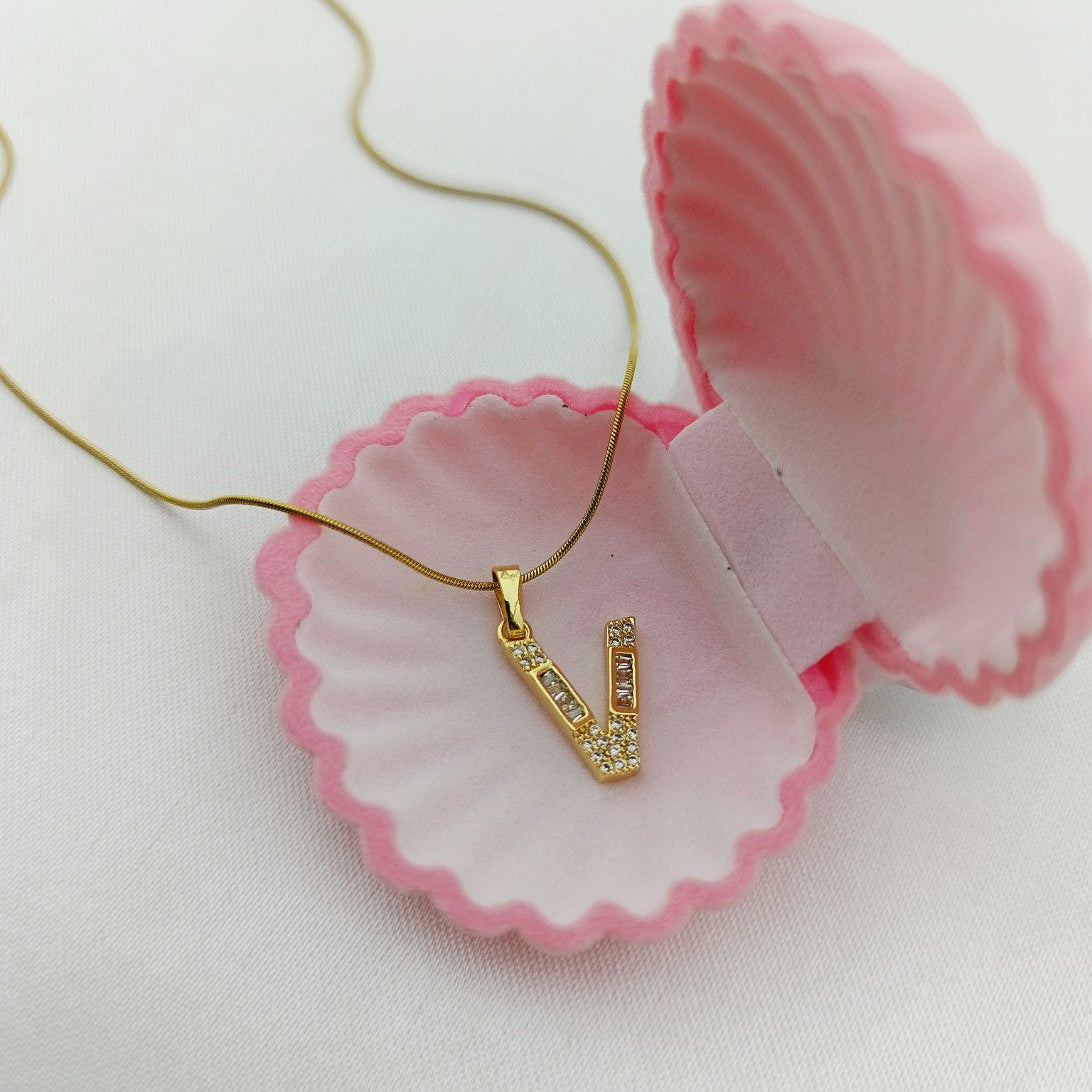 Glam Letter Necklace