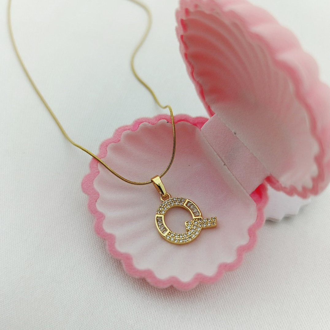Glam Letter Necklace