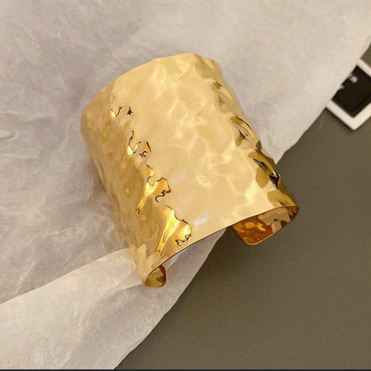 Hammered Shine Bangle