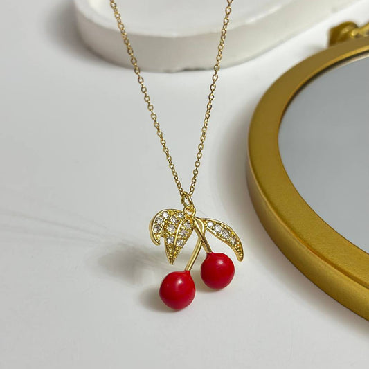 Blooming Cherry Necklace