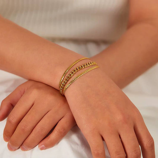 Soft Layered Bracelet