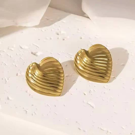 Big Heart Earrings