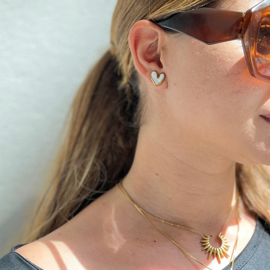 Small Heart Earrings